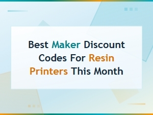 Best Resin Printer Maker Discount Codes and Promo Deals This Month